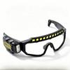 Waterproof Headlight Glasses Adjustable Goggle Light Hands-Free Headlamp Glasses  Biking
