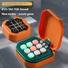9-IN-1 Montessori Puzzle Table Game Plastic TIC-TAC-TOE Game Jingzi Chess Game Machine  Adults Kids