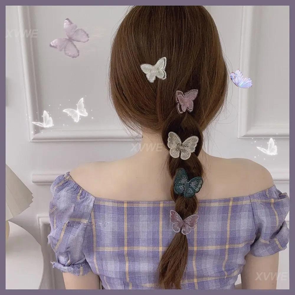 20 шт. бабочка из шифона Dreamy 6 см швейные ремесла украшения дизайн одежды материалы