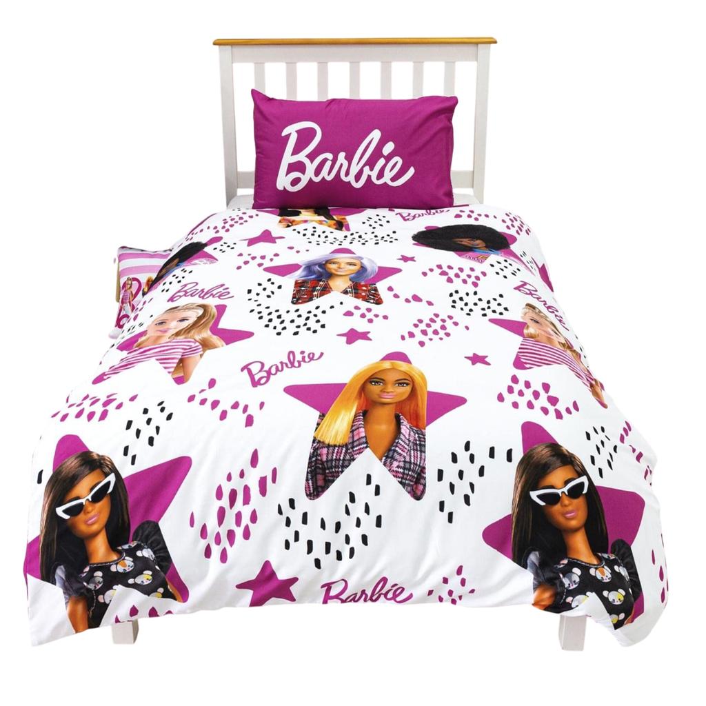 barbie Stars Reversible Duvet Set
