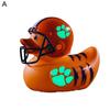 Rugby Football Duck Figurine Cartoon Duck Statue Animal Sculpture Home Office Desktop Bookshelf Decoration Ornament