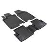 Tapis De Sol En Caoutchouc 3D - J&amp;J AUTOMOTIVE - Nissan Qashqai J10 2007-2014 - Noir - Sur Mesure - Antidérapant