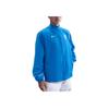 Nike Логотип Стойка Воротник Молния Длинный Рукав Куртка Мужская Куртка Королевский-Синий HV4438-435