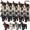 24 Pcs/ Medieval Knight Horse Military Horse Set Ride Set Character Brick Gift Children's Toys