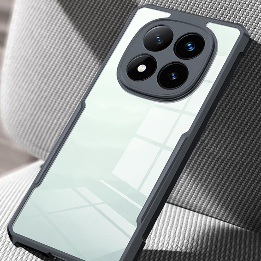 XUNDD For Xiaomi Redmi Note 14 Pro+ 5G Case Dropproof TPU+Acrylic Clear Back Phone Cover