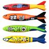 Swimming Pool Treasure Hunt Diving Toy Set Torpedo Fish Water Rings Plants Dolphin Buoy Children's Diving Toys Birthday Gifts