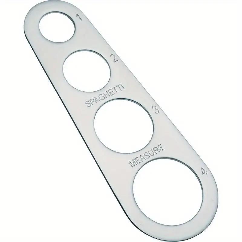 Измерительный инструмент для спагетти из нержавеющей стали — 4-порционный прибор для идеальной порции пасты, прочный и простой в очистке кухонный аксессуар