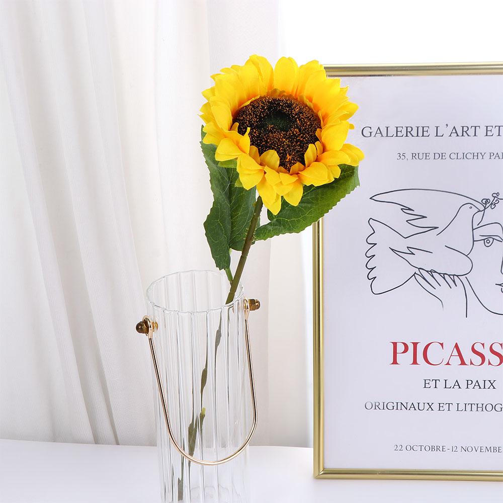 Creative Silk Flower Home Layout Sunflower Bouquet Artificial Sunflower Flower DIY Wedding Decor