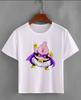2026 Summer Dragon Ball Kid Goku Unisexs TShirt White Wu Symbol Graphic 100 Cotton Oversized Breathable Casual Short Sleeve Tee