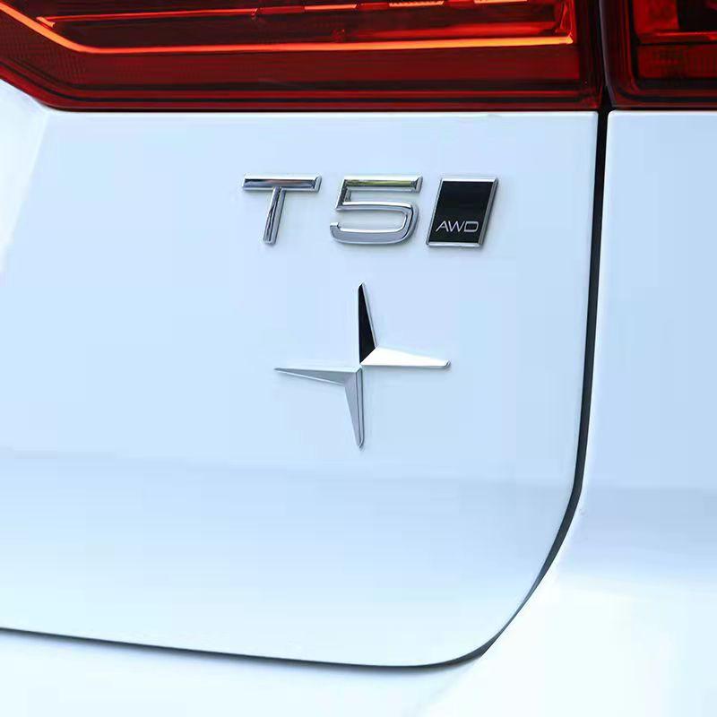 Декоративные наклейки на багажник автомобиля Аксессуары Для Volvo Rdesign Polestar AWD V50 S60 XC60 S40 XC40 XC90 V60 S80 S90 V90 V70 T6