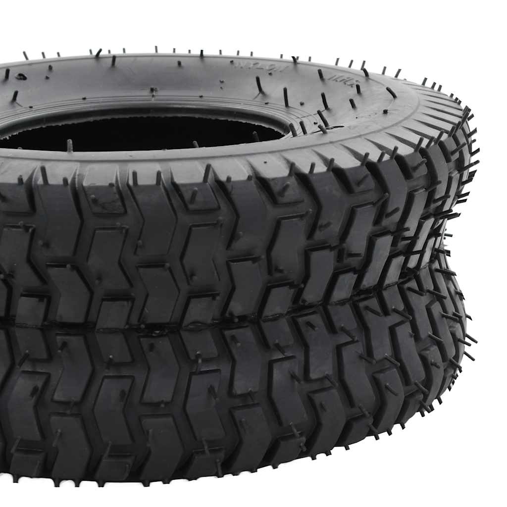 Wheelbarrow Tires 2 pcs. 15x6.00 6 4PR Rubber