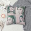 Ariana Grande Positions Pillowcase Polyester Linen Velvet Creative Zip Decor Home Cushion Cover 45X45