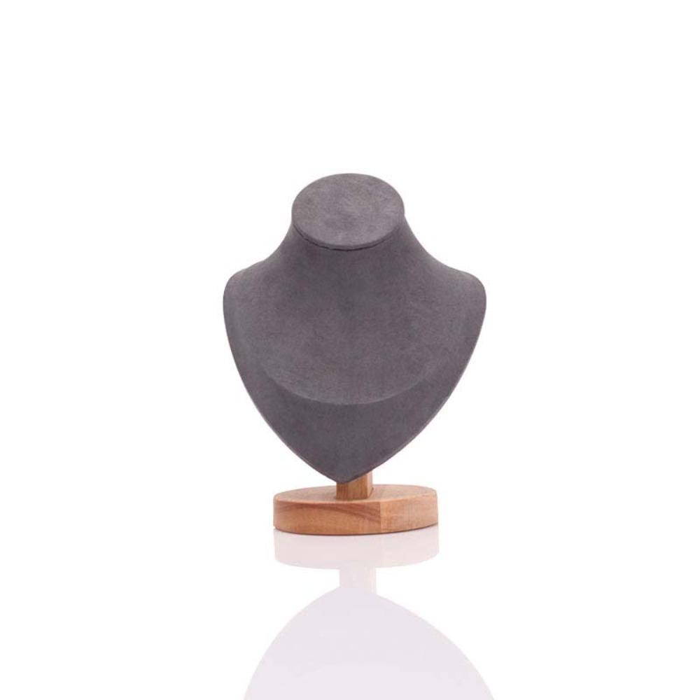 Show Jewelry Storage Rack Suede Neck Display Props New Necklace Display Rack Necklace