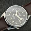 ЯПОНСКИЕ ВИНТАЖНЫЕ ОТРЕМОНТИРОВАННЫЕ МУЖСКИЕ АВТОМАТИЧЕСКИЕ ЧАСЫ SEIKO С КОРИЧНЕВЫМ ЦИФЕРБЛАТОМ a445482-1