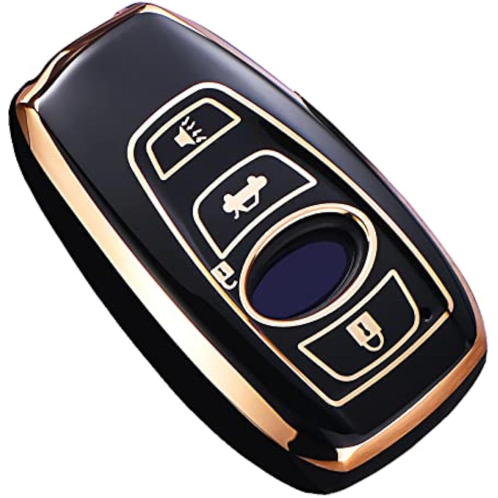 Чехол для брелока Subaru, мягкий высококачественный чехол из ТПУ с полным покрытием для защиты брелока Subaru Smart Key,