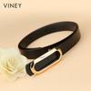 Женский тонкий кожаный повседневный ремень Viney