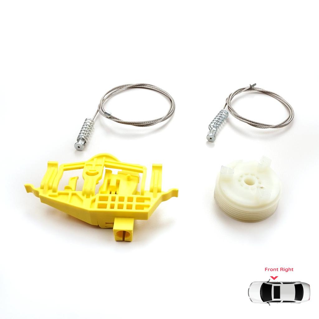 EWR885 Window Regulator Repair Kit Front Right Door for Fiat Doblo MK2 263 2010-2020 Opel Combo D 51810879