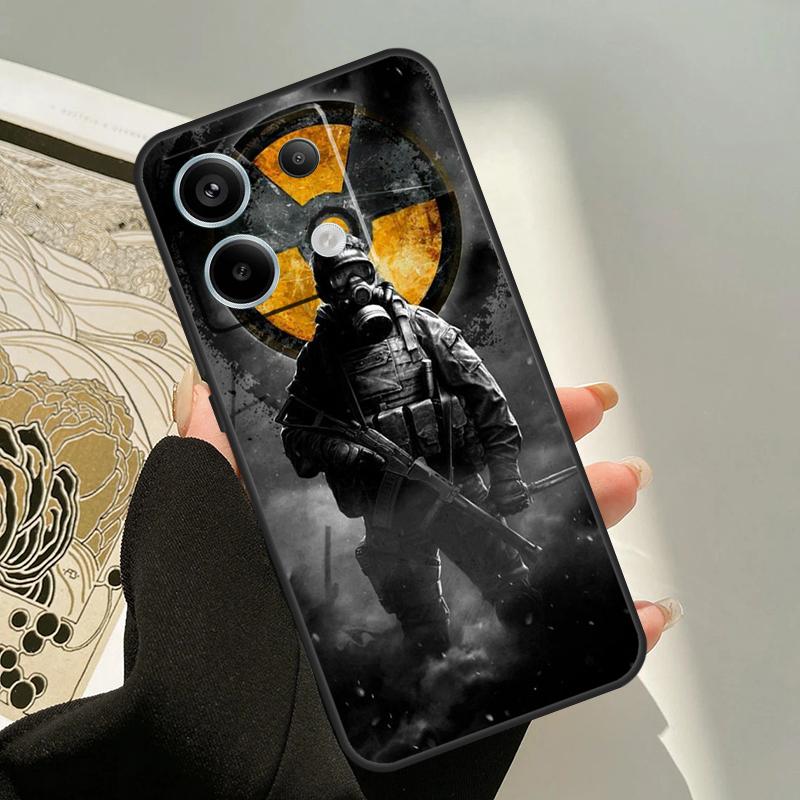 Чехол Stalker Clear Sky для Xiaomi Redmi Note 13 12 11 9 10 14 Pro 9S 10S 11S 12S Redmi 13C 10C 12C 14C