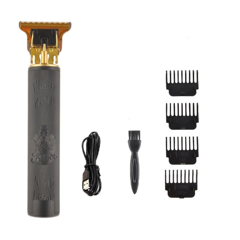 Триммер для мужчин, машинка для стрижки волос, профессиональный триммер для бороды, электрическая бритва с USB-портом для парикмахерских