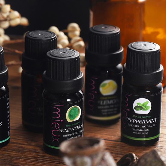 6шт 10мл эфирное масло натуральный экстракт растений для ароматерапии длительный аромат эвкалипта апельсина