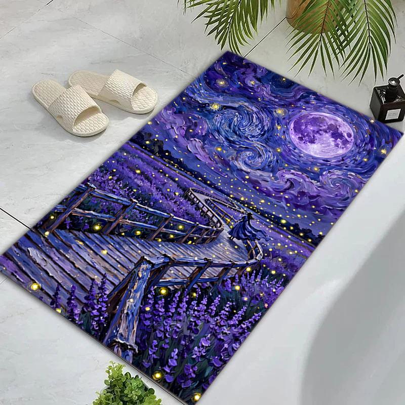 Celestial Dreams Cosmic Artistry Carpet Floor Mats Home Decor Room Christmas Gifts Fashion