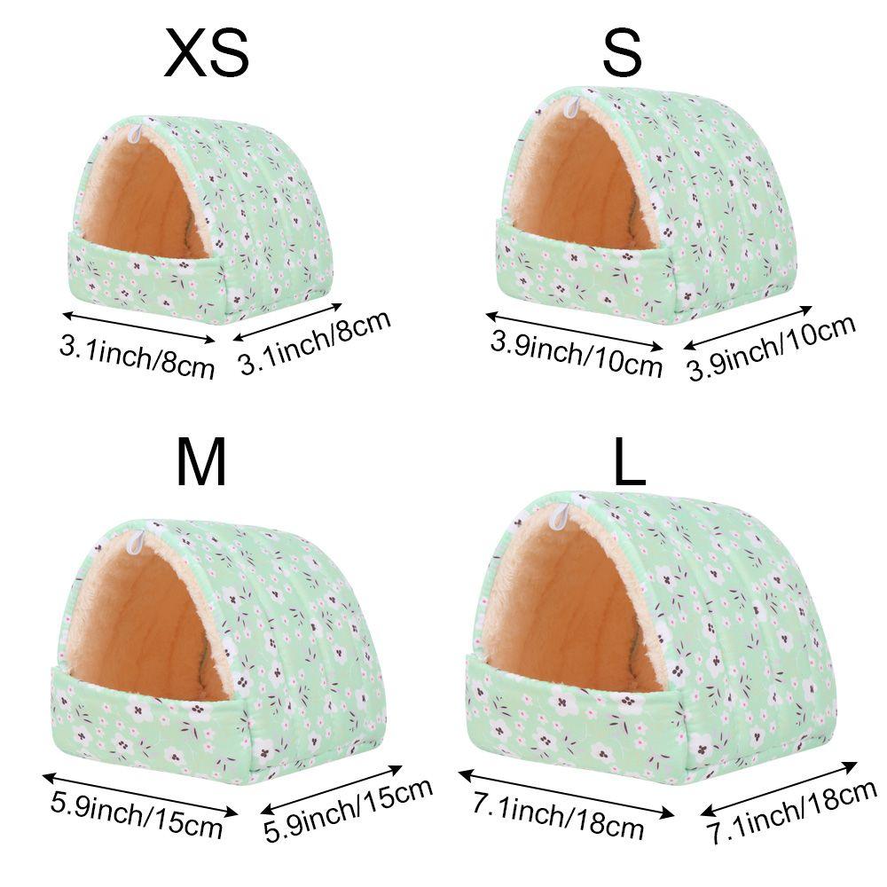 Зимний удобный кролик, белка, хомяк, дом, морская свинка, гнездо, спальная кровать для маленьких животных, теплый коврик