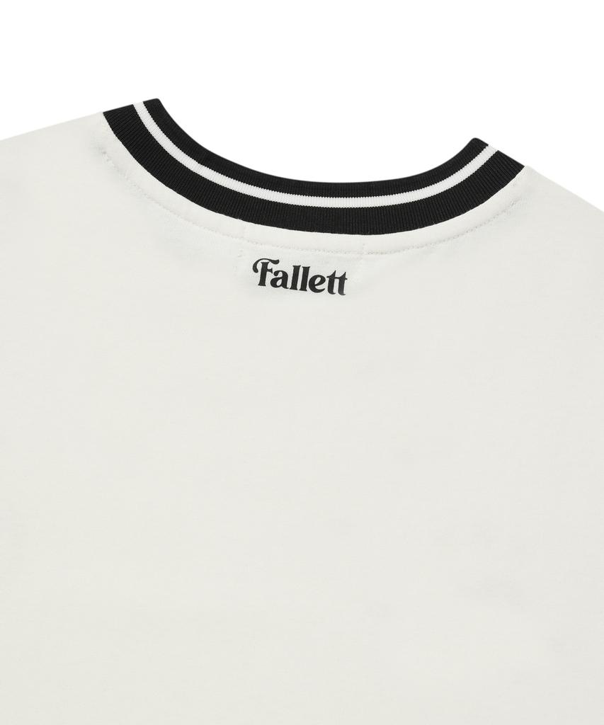 FALLETT Art Club Football Short Sleeve T-Shirt White