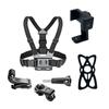 Chest Strap Rotate Phone Mount for iPhone Smart Phone Belt Body Harness Holder for Gopro Hero 12 11 10 9 Insta360 X3 Dji Camera