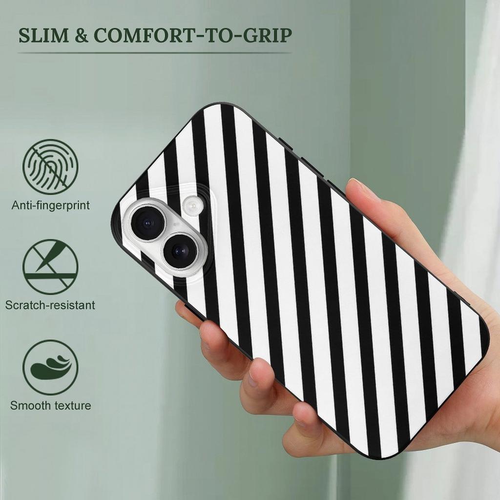 1 Pack For iPhone 17 Series TPU Phone Case Matte Glossy Full-Edge Design, Daily Protection