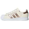 Оригинальные кроссовки Superstar Удобные повседневные низкие кроссовки Женские кроссовки Белый Медный Золотой CG6449