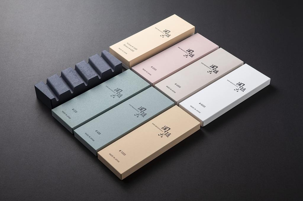 Kai Seki Magoroku Medium Knife Sharpener, #1000, with Storage Case, Made In Japan, AP0330