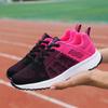 Fashion Women Casual Shoes Fashion Breathable Walking Mesh Lace Up Flat Shoes Sneakers Women 2024 Tenis Feminino Pink Black White