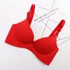 Deep V Bras For Women Push Up Bra Wire Free Seamless Underwear Plunge Intimates