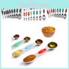 Piece Essential Nine Measuring Spoon Set With Magnetic Design And Modern Style For Home Bakers