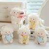 Soft Little Lamb Dolls Pendant Kawaii Fluffy Sheep Keyring Cartoon Lamb Plush Keychain Ornaments