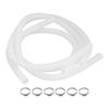 3Pcs Hose Polyethylene Plastic Replacement Pressure Resistant Leak Proof Pool Pump Hose