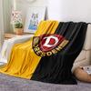 1PC Dynamo Dresden Patterned Flannel Blanket Suitable For All Seasons for Home Decor Warmth and Comfort Gifts Holiday Present