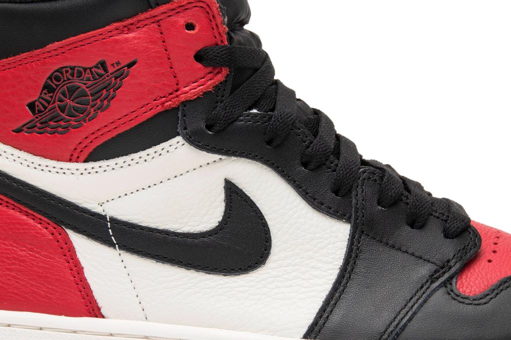 555088-610 Nike Air Jordan 1 Retro High OG "Bred Toe" (Men's)