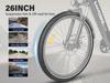 EU Hot Sale 26 Inch City Ebike 36V500D Fast Speed 15AH Lady City Electric Bicycle with Rear Carrier