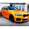 Для BMW 1 серии F20 F21 2015~2019 118i 120i M135i M140i M Performance Передний бампер Сплиттер Губа Автомобильный диффузор Комплект обвеса Спойлер
