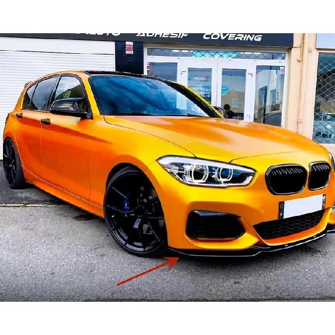 Для BMW 1 серии F20 F21 2015~2019 118i 120i M135i M140i M Performance Передний бампер Сплиттер Губа Автомобильный диффузор Комплект обвеса Спойлер
