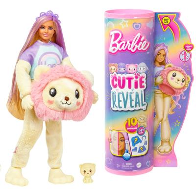 Barbie Милый Кигуруми Барби Лев [Кукла для переодевания] [Кукла и аксессуары] [Возраст от 3 лет] HKR06