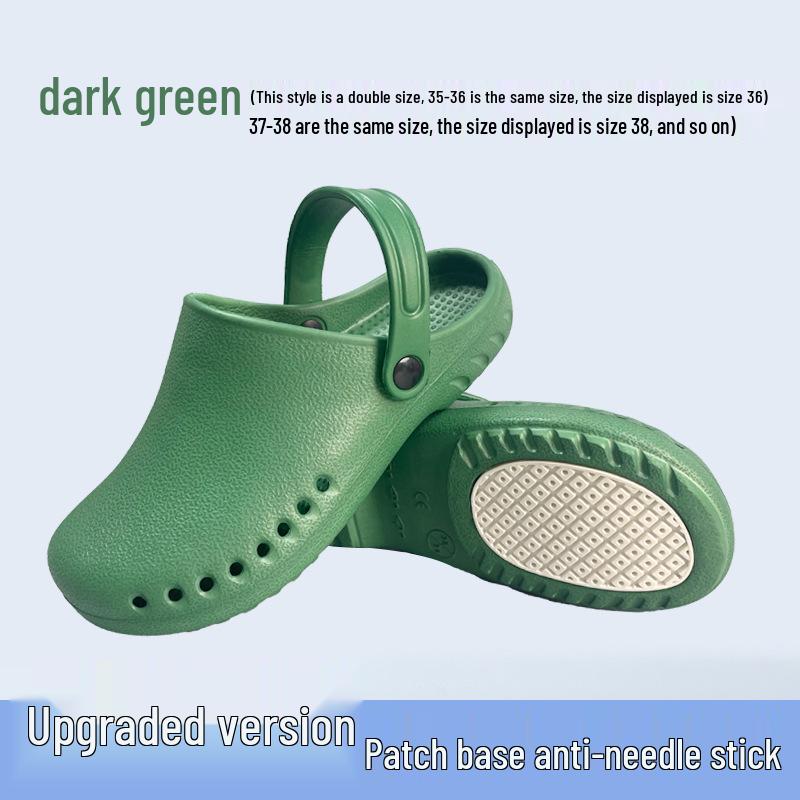 Non-Slip Closed-Toe EVA Surgical Clogs - Soft, Breathable, Comfort for Medical Staff