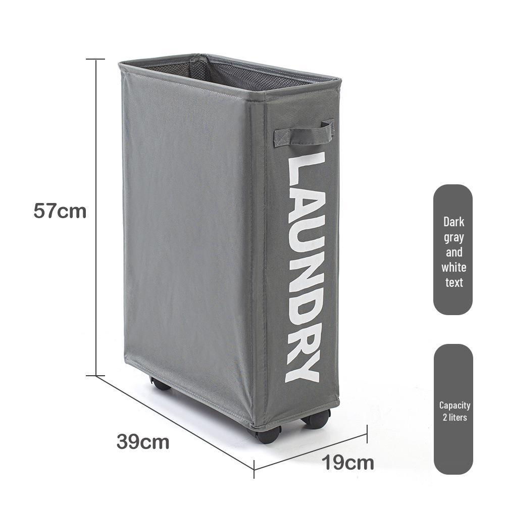 Single Compartment Oxford Cloth Laundry Basket and Storage Box for Bedroom