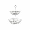 Fruit Basket - DKD Home Decor - Metal and Plastic - Silvery - Practical - Design