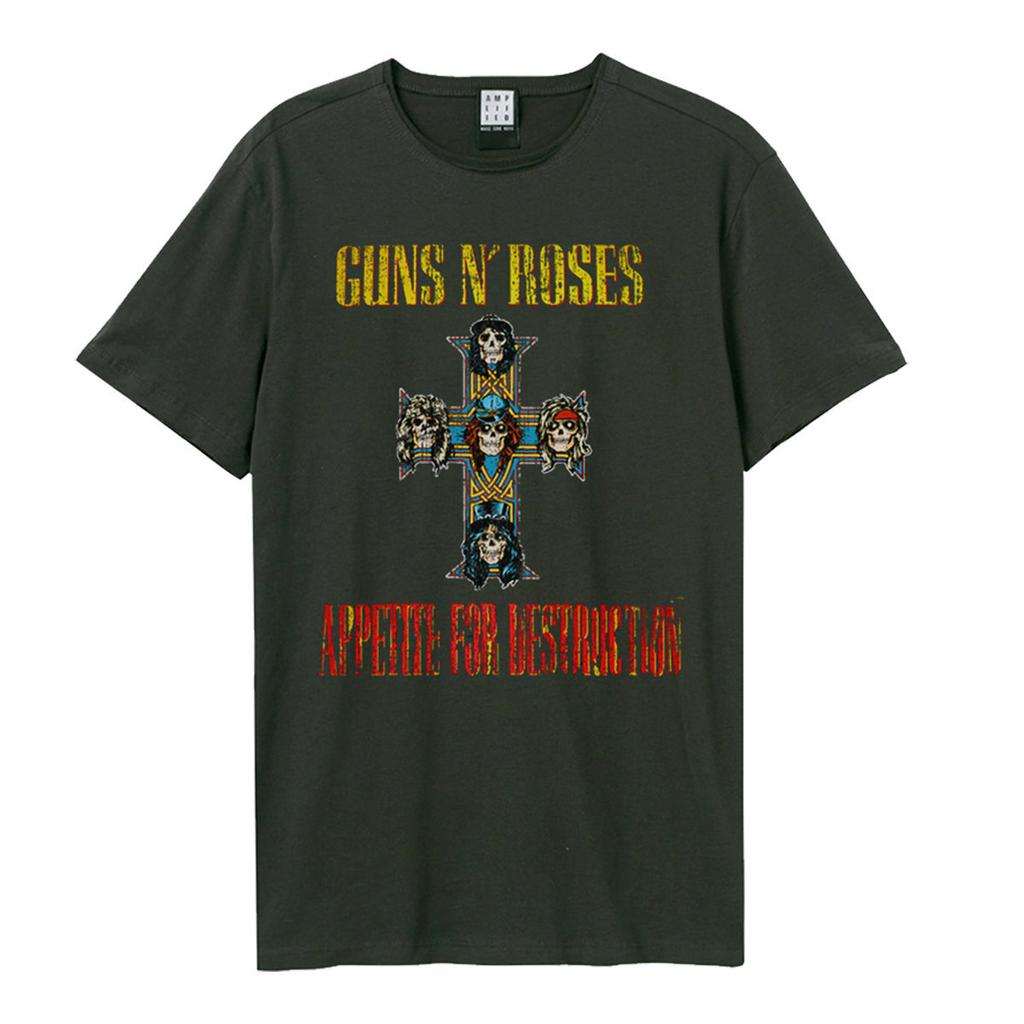Amplified Unisex Adult Appetite For Destruction Guns N Roses T-Shirt