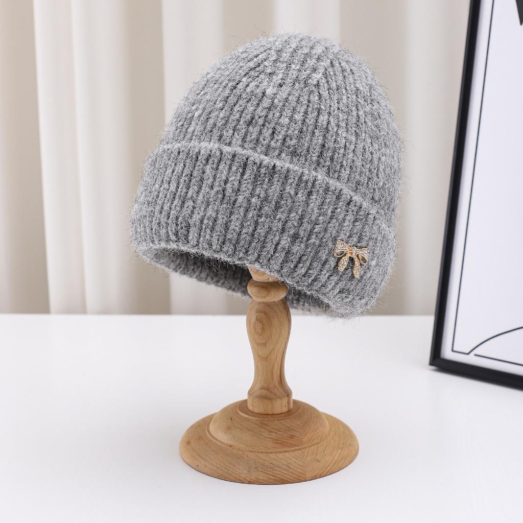 Foreign Trade Big Head Circumference Wool Hat Women'S Autumn And Winter Fashion Show Face Small Versatile Ear Protection Warm Men'S Knitted Hat