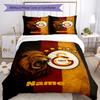 Galatasaray Pride Loyalty Customize your name Bedding Set Breathable Duvet Cover with Pillowcases Home Decoration Birthday Gift