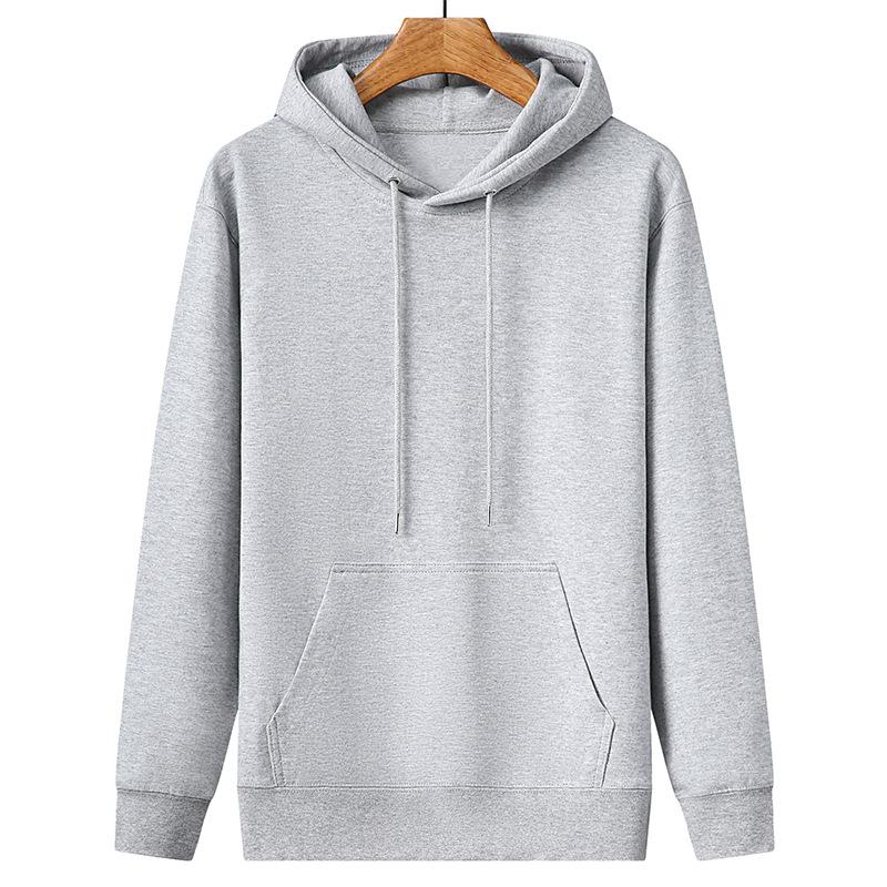 Мужская толстовка с капюшоном, однотонная, для отдыха, хлопковая, весенняя, новинка, универсальное пальто-кенгуру для молодежи и среднего возраста, тренд