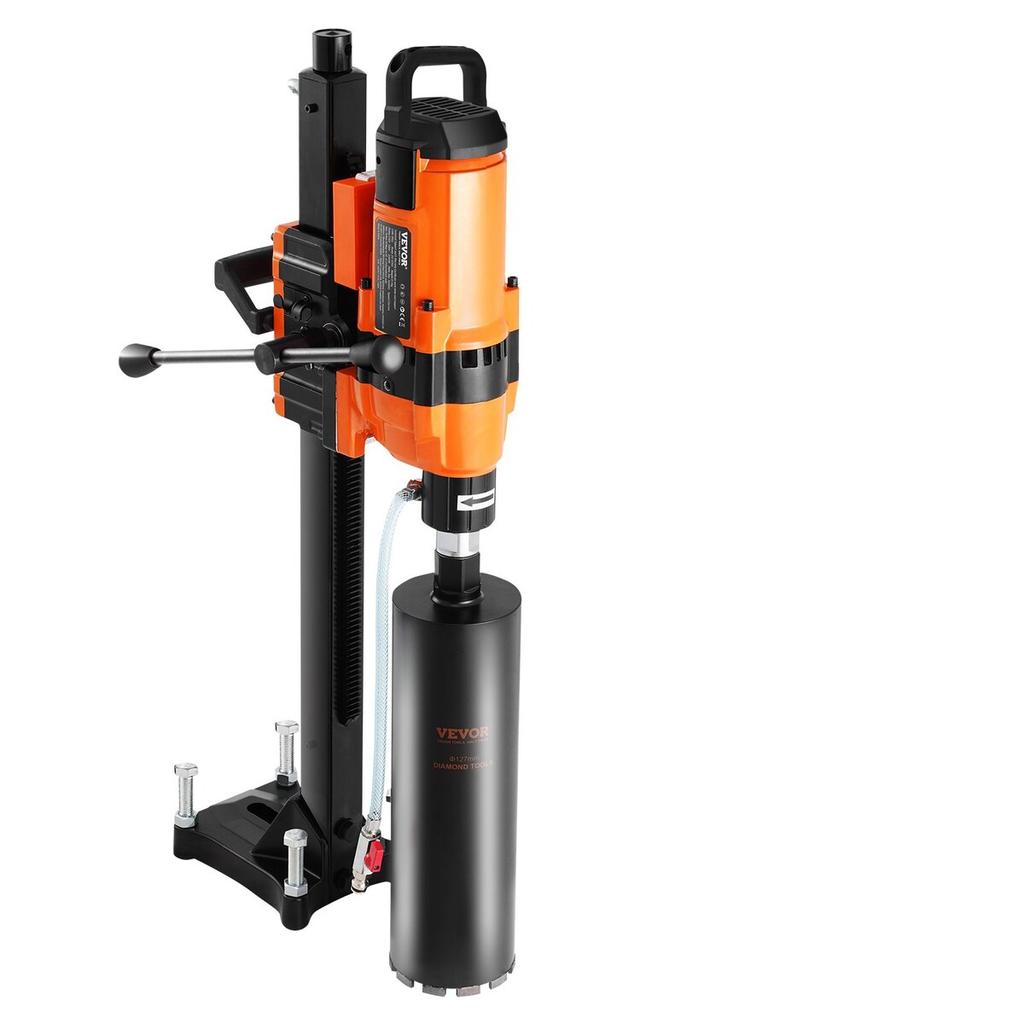 Core Drill Machine 0.8-11.8in Dia 3500W Diamond Core Drill Rig with Stand